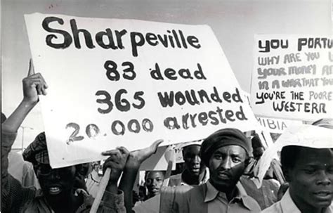 The Sharpeville Massacre:  Apartheid-Era Racial Tensions Erupting into Deadly Violence