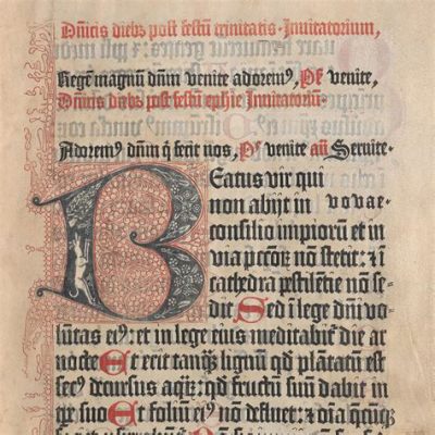 The Mainz Psalter: A Miniature Manuscript Marvel Amidst 15th-Century German Renaissance Flourishing and Religious Turmoil